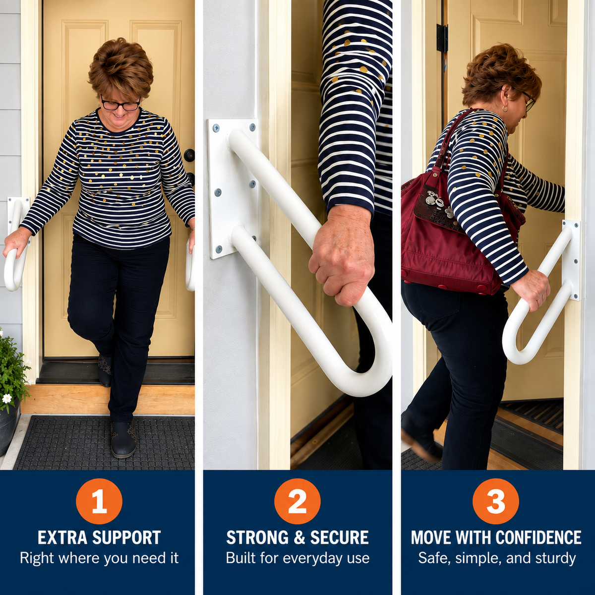 StepGuard Handrail — 19" Long